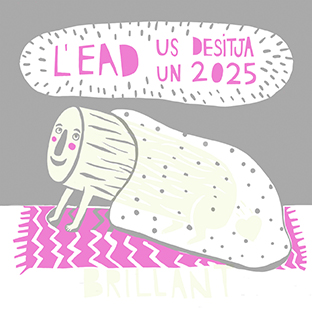 Christmas card for the art school EAD