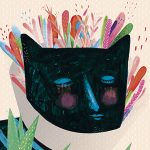 Cat with cone