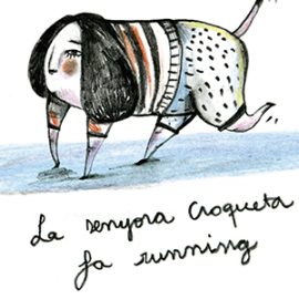 Mrs. Croqueta likes running